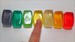 DIY Como hacer botones de colores con cubetera - Colores del arcoiris gelatina