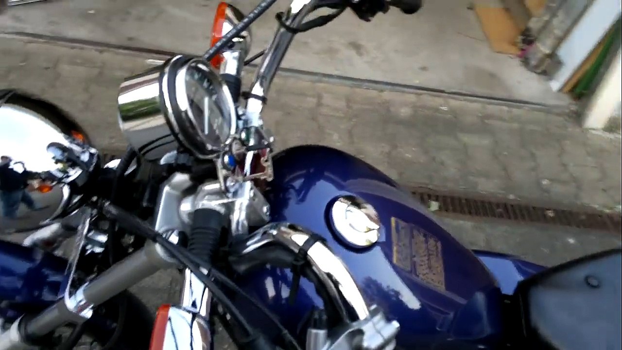Honda Rebel 125ccm Auspuff Sound Check Original Video-A0sg_ZNbpsY