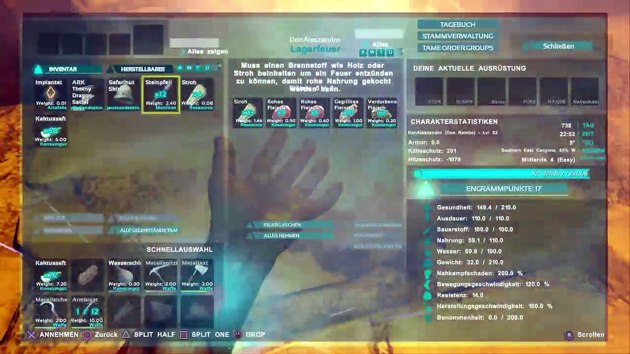 DonAleszandro ARK Survival Evolved : ««-Der Spartaner und sein Überlebenswille-»» (783)