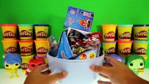 GIANT FEAR Surprise Egg Play Doh - Inside Out Toys Shopkins TMNT Ugglys Pet Shop