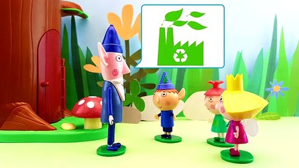 The Elf Factory Wise Old Owls Toys Making Machine Ben & Hollys Little Kingdom Stop Motion Animatio