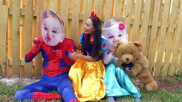 Frozen Elsa Bad Baby JOKER ATTACKS Spiderman PULLING DRESS from BUTT Hulk Anna Bella Funny