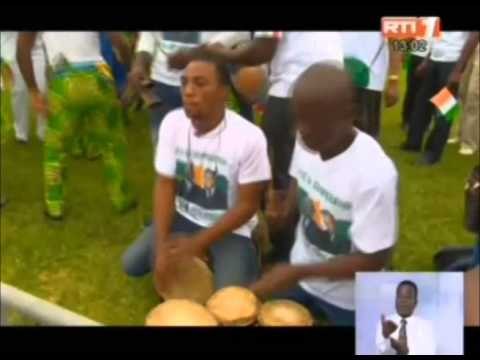 Arrivée du président Gabonais ce matin à Abidjan