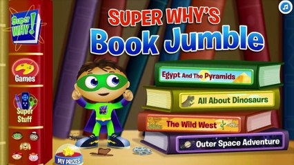 Super Whys - Book Jumble - Super Whys Games