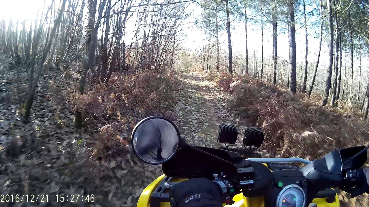 Myrian , découverte du quad