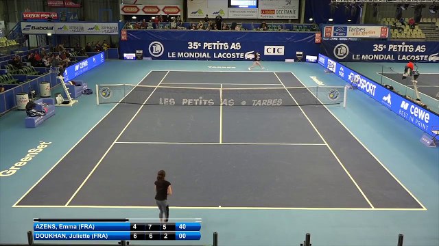 La performance du jeudi 19 janvier - Emma AZENS (FRA) - Les Petits As 2017