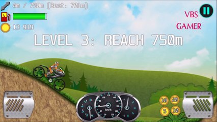 Alien Planet Hill Racing Babies Android Gameplay  Bike