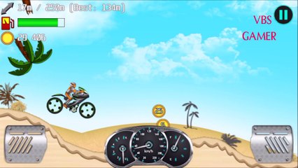 Alien Planet Hill Racing Babies Android Gameplay Bike 3