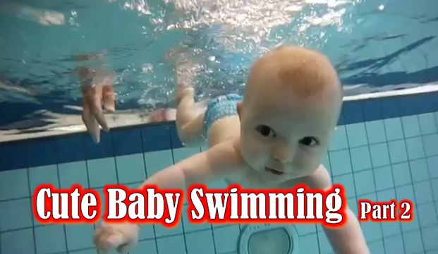 Baby Swiming Funny Videos Collection, Cute Baby Swimming Pool, Part 2/2