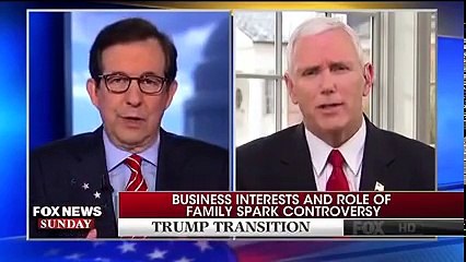 Pence on Trump's business conflicts - Who Cares-NS7EnAJ2C6Y