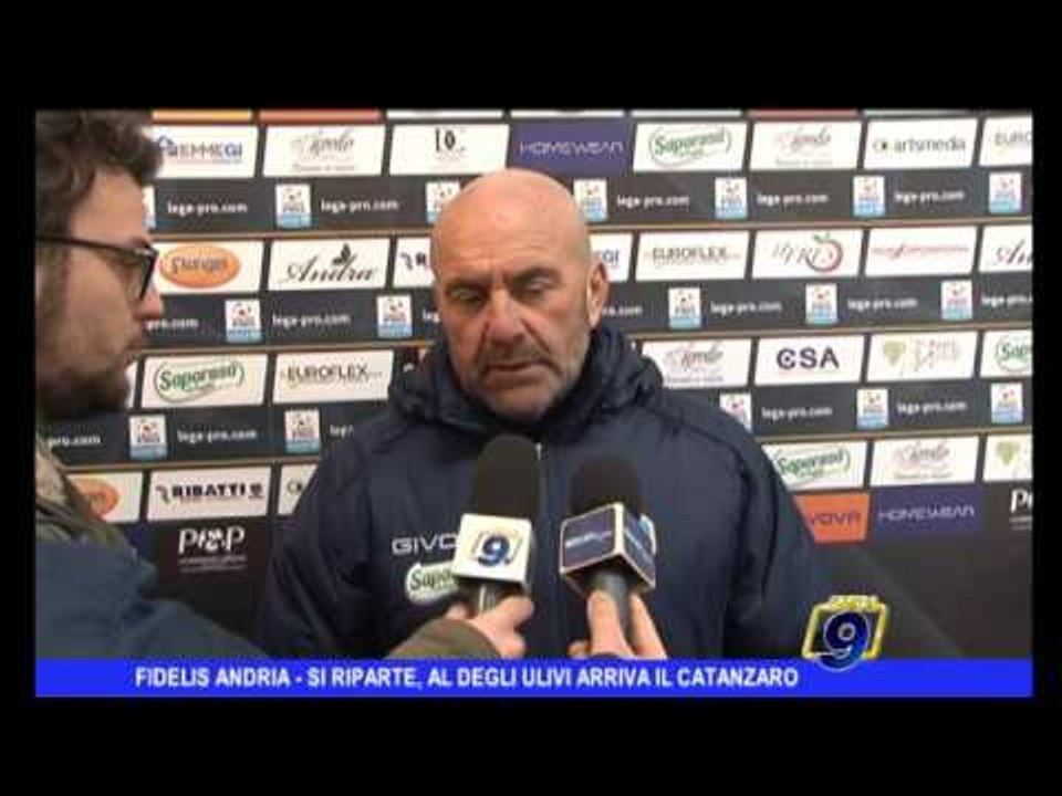 Fidelis Andria | Si riparte, al Degli ulivi arriva il Catanzaro