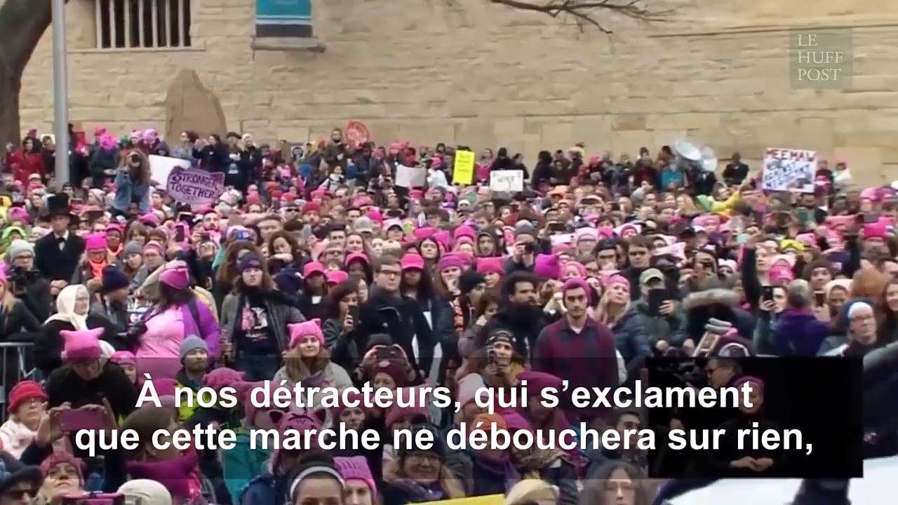 "Allez-vous faire foutre!", Madonna mène la révolution dans un discours très engagé à la Marche des Femmes