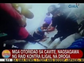 UB: Mga otoridad sa Cavite, nagsagawa ng raid vs. iligal na droga