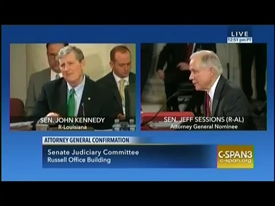 Sen. John Kennedy's (R-LA) serpentine analogy between bad cops and Islamic terrorists.-tkTVWilpVjo