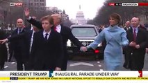 Shikoni me kujdes videon, çfarë i ndodhi Melania Trump gjatë paradës