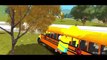 Nursery Rhymes Wheels On The Bus Go Round And Round with MINIONS 3D Animation (Kids Songs)