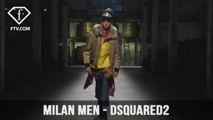 Milan Men FW 17-18 - DSQUARED2 Full Show | FTV.com