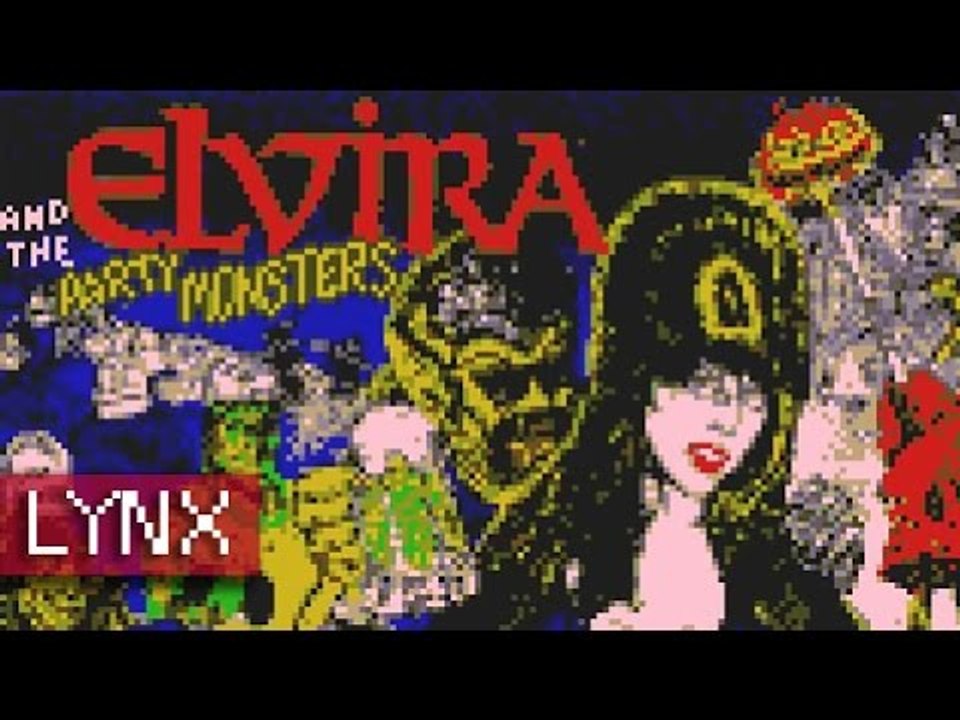 Pinball Jam (Elvira and the Party Monsters) - Atari Lynx (1080p 60fps)