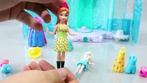 Disney Princess Frozen Elsa Anna Dolls with dresses Toys 겨울왕국 엘사 안나 인형 장난감