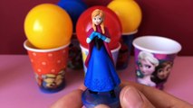 Balls Surprise Eggs Cups | Surprise Toys Paw Patrol Peppa Pig Disney Princess Minions Angry Birds