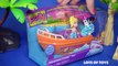 Polly Pocket Adventure Cruisin Boat Polly and Elsa Ride the Boat Toy Review