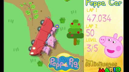 PEPPA PIG CAR RACING - Vehicles for Children - FUNNY PEPPA PIG