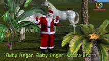 Santa Claus Finger Family 3d Animated Nursery Children English Rhymes