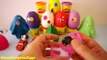 12 Big Play Doh Surprise Eggs | 12 Pixar Cars Toys in Play Doh Cly Surprise Eggs