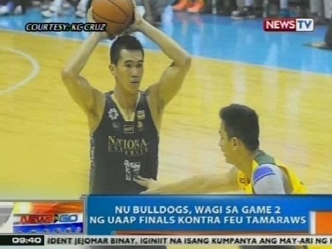 NTG: NU Bulldogs, wagi sa game 2 ng UAAP finals vs. FEU Tamaraws