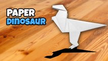 How To Make an Easy Origami Dinosaur - F2BOOK ORIGAMI 169