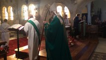 Messe de l'évêque Mgr Laurent Le Boulc'h