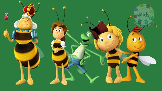 Maya the Bee Sleeping Beauty | 3d finger family rhymes for kids | nursery rhymes for children