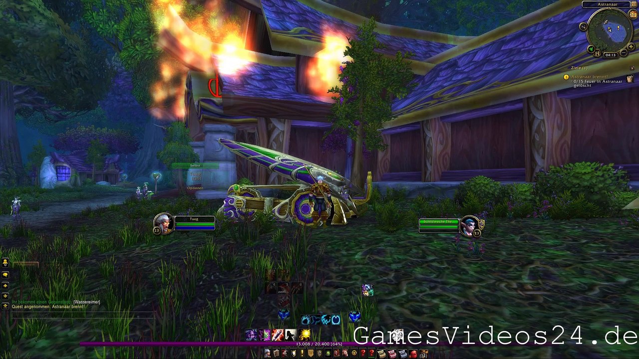 World of Warcraft Quest: Astranaar brennt!