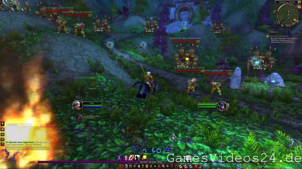 World of Warcraft Quest: Orendils Heilmittel