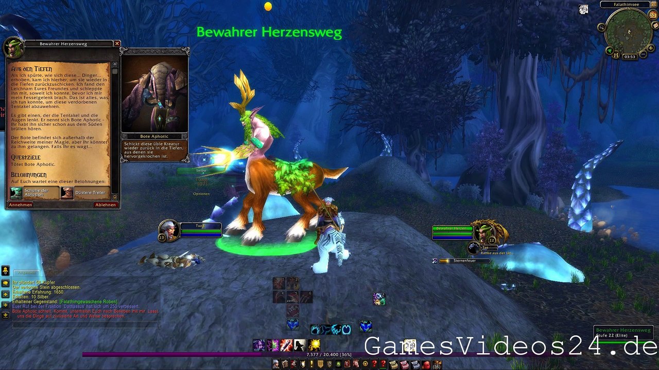 World of Warcraft Quest: Aus den Tiefen