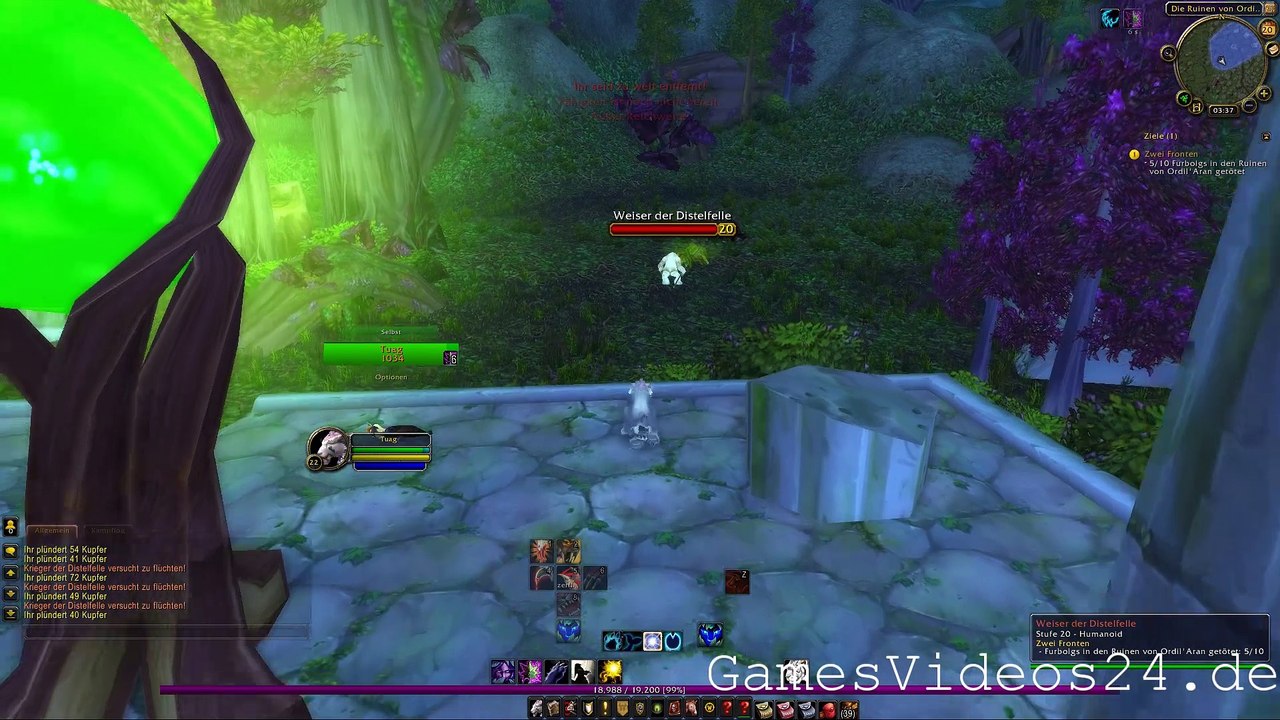 World of Warcraft Quest: Zwei Fronten