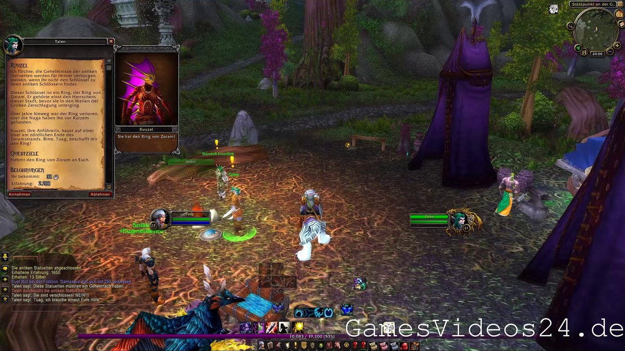 World of Warcraft Quest: Ruuzel