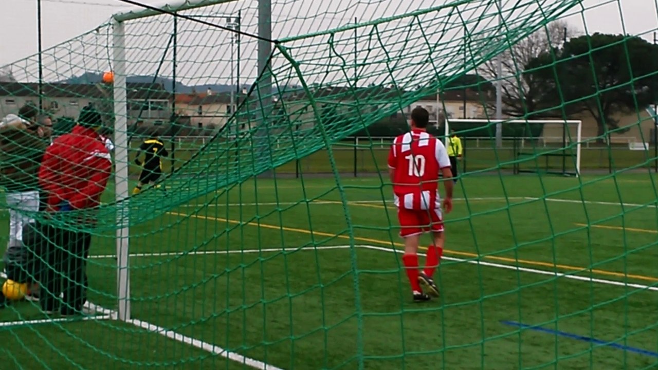 But de "Coco" le 22 janvier 2017 contre Albi foot à 7 !