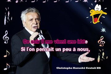 Michel Sardou - Les vieux mariés KARAOKE / INSTRUMENTAL