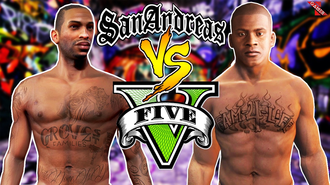 GTA 5 vs. GTA SA! - Comparando Jogabilidade, Funções, Customizações...