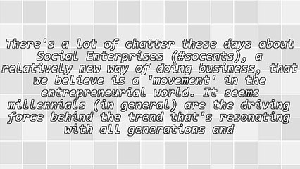 Social Enterprises 101