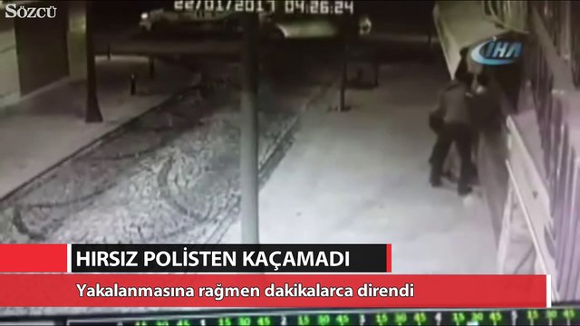 Nişantaşı’nda polisten kaçan hırsız böyle yakalandı