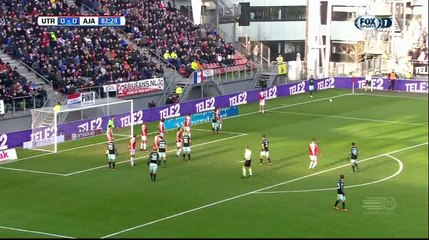 Lasse Schone Goal HD - Utrecht 0 - 1 Ajax - 22.01.2017