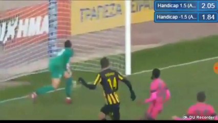 ΑΕΚ - Αστέρας Τρίπολης 1-0  Τόμας Πέκχαρτ Γκολ  22.01.2017