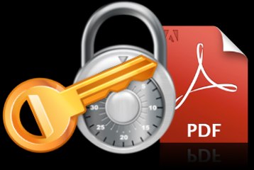 How to find the password of a password protected PDF file.