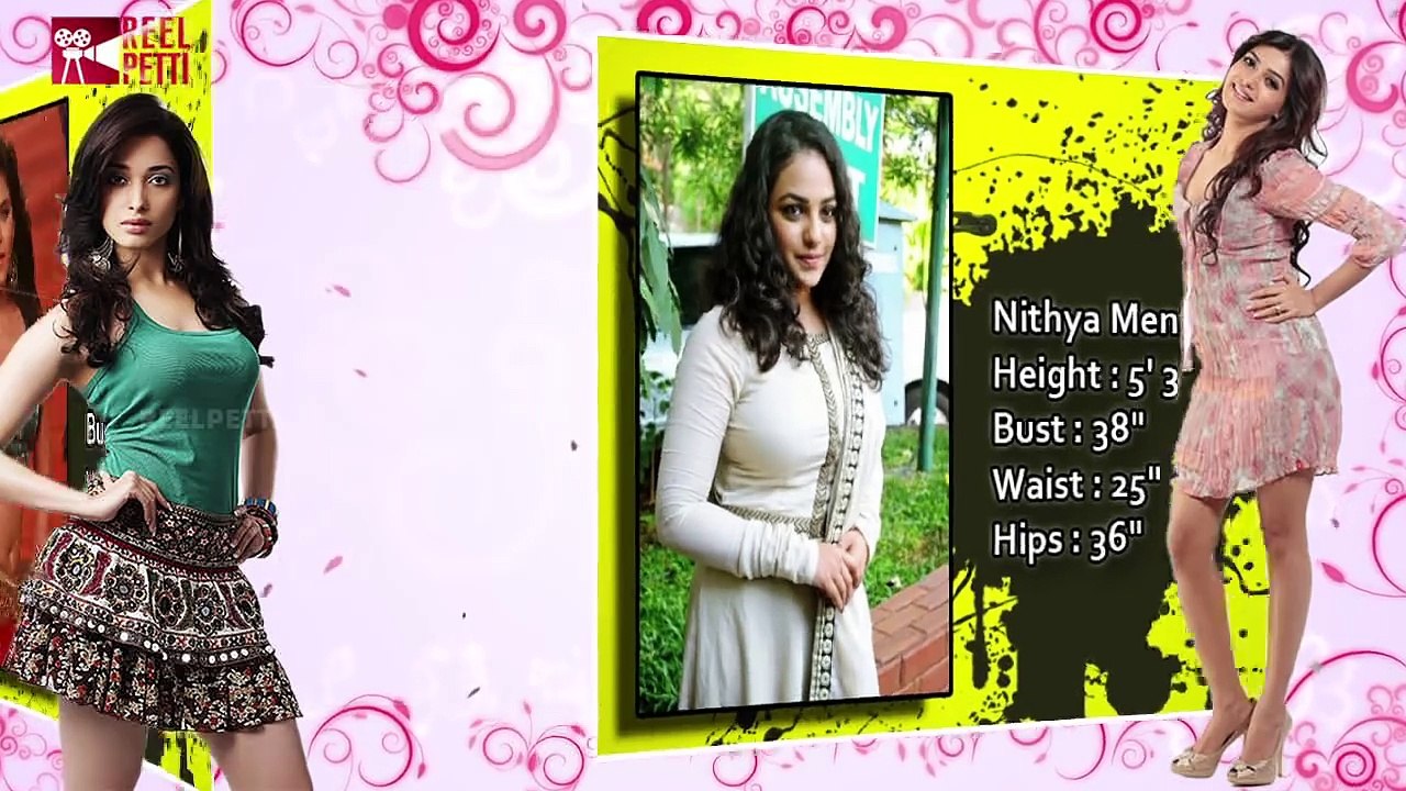 Actress Body Measurements _ Which One Is For You_ _ Tamanna Bhatia, Kajal Agarwal _ South Indian