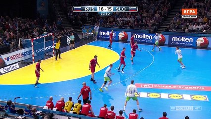 ЧМ по гандболу 2017. 1/8 финала. Россия - Словения. 2 тайм