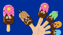 Ice Cream Finger Family Nursery Rhyme #5 - Chocolate Sprinkles Ice Cream Daddy Finger Song