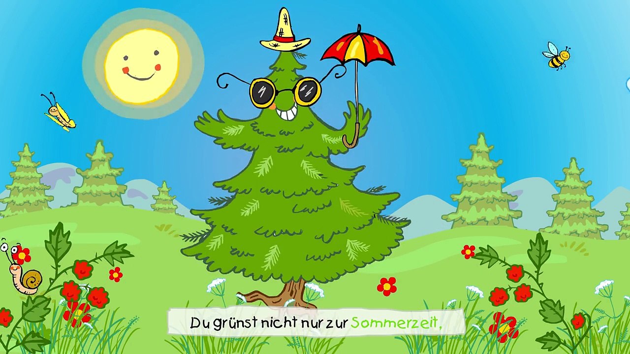 O Tannenbaum - Weihnachtslieder zum Mitsingen _ Kinderlieder-QZCZyJhMvM4