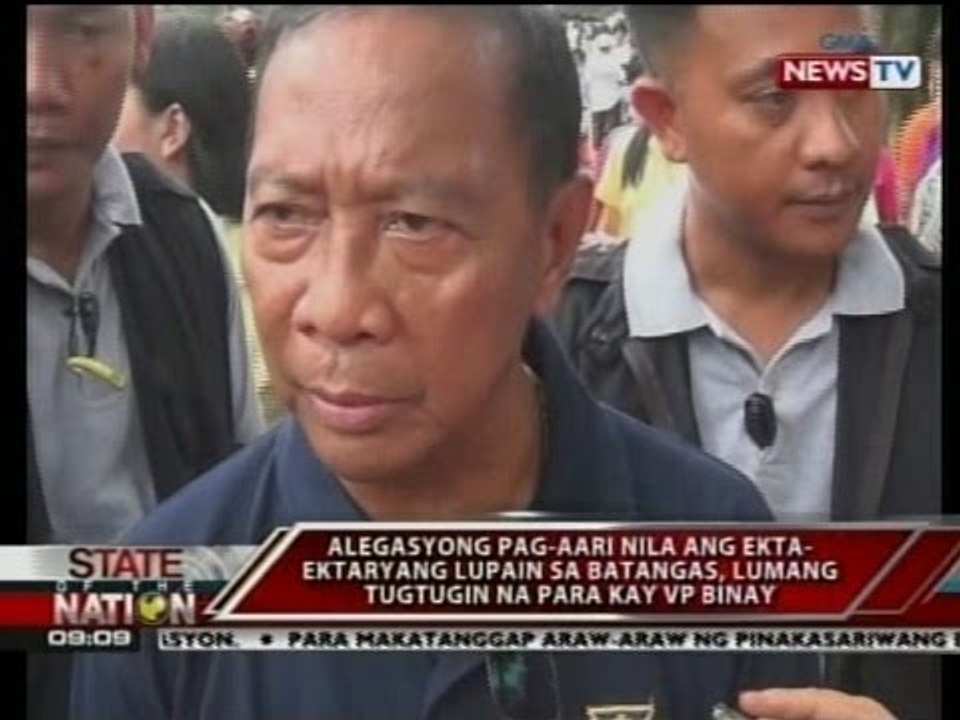 SONA: VP Binay: Lumang tugtugin na ang mga alegasyon laban sa amin